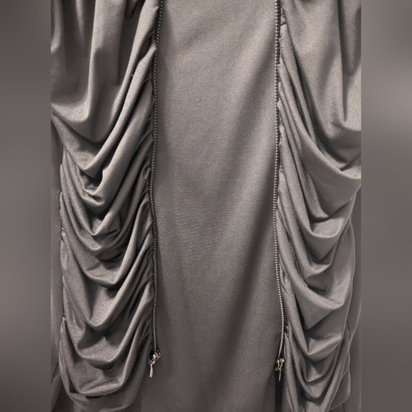 Bianca Nygard Black Ruched Sleeveless Top - Picture 3 of 5